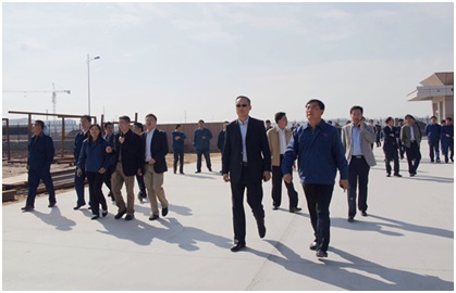 公司總承包建設的陽谷垃圾焚燒發電項目開工